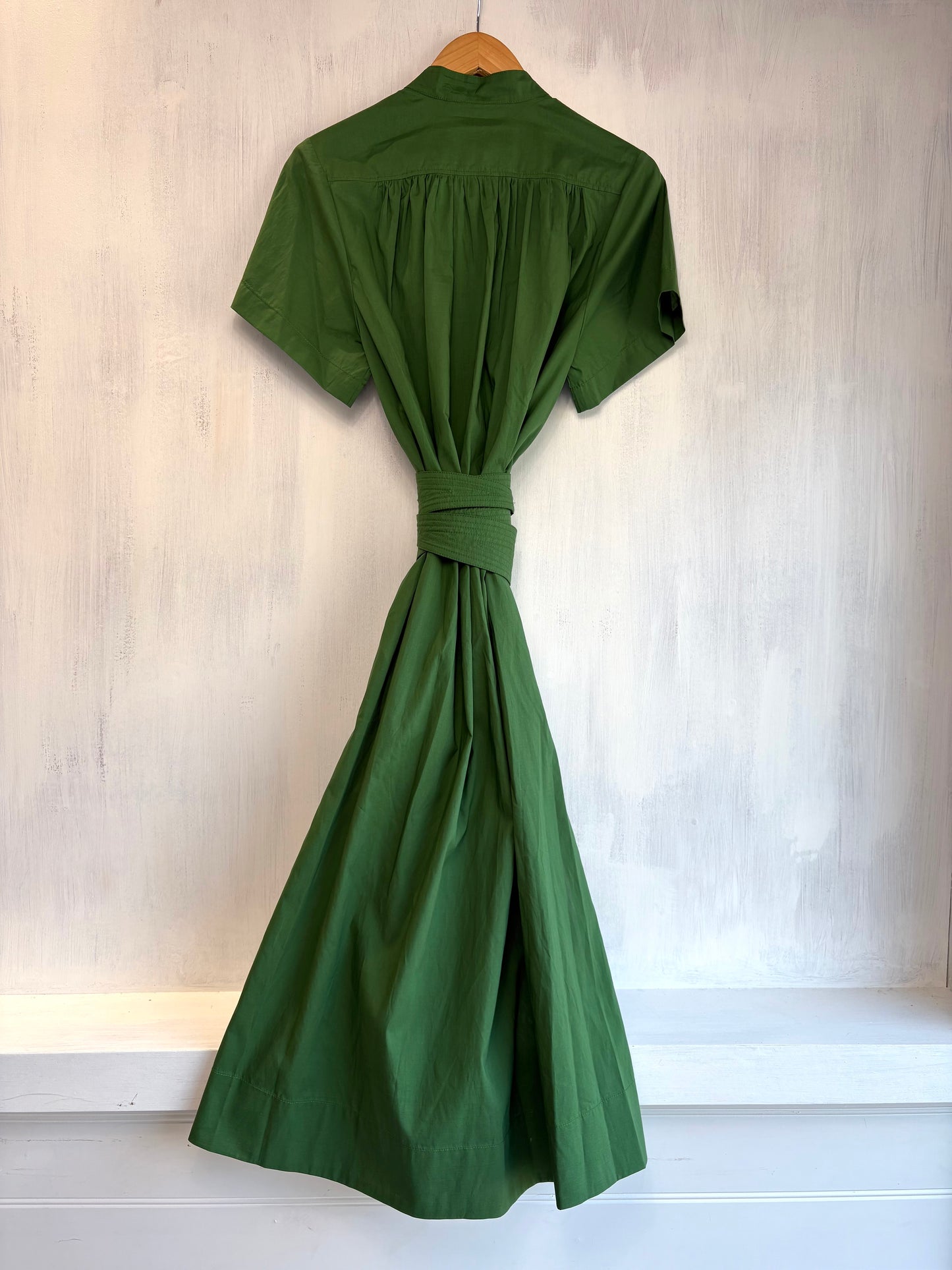 Vanessa Bruno Ghala Dress in Emerald
