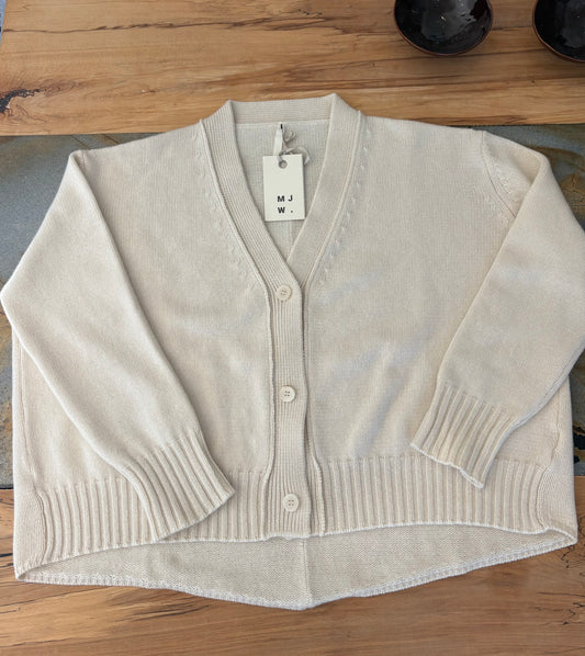 MJWatson Cardigan in Natural