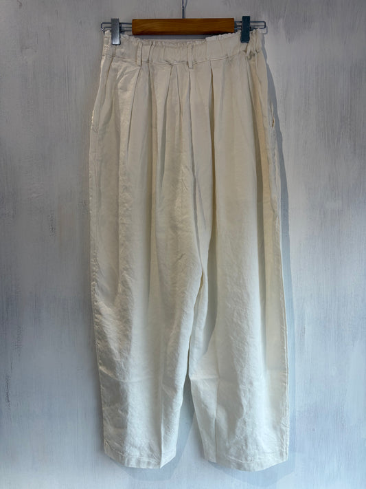 Hannoh Wessel Silk Blend Padme Pants in Natural