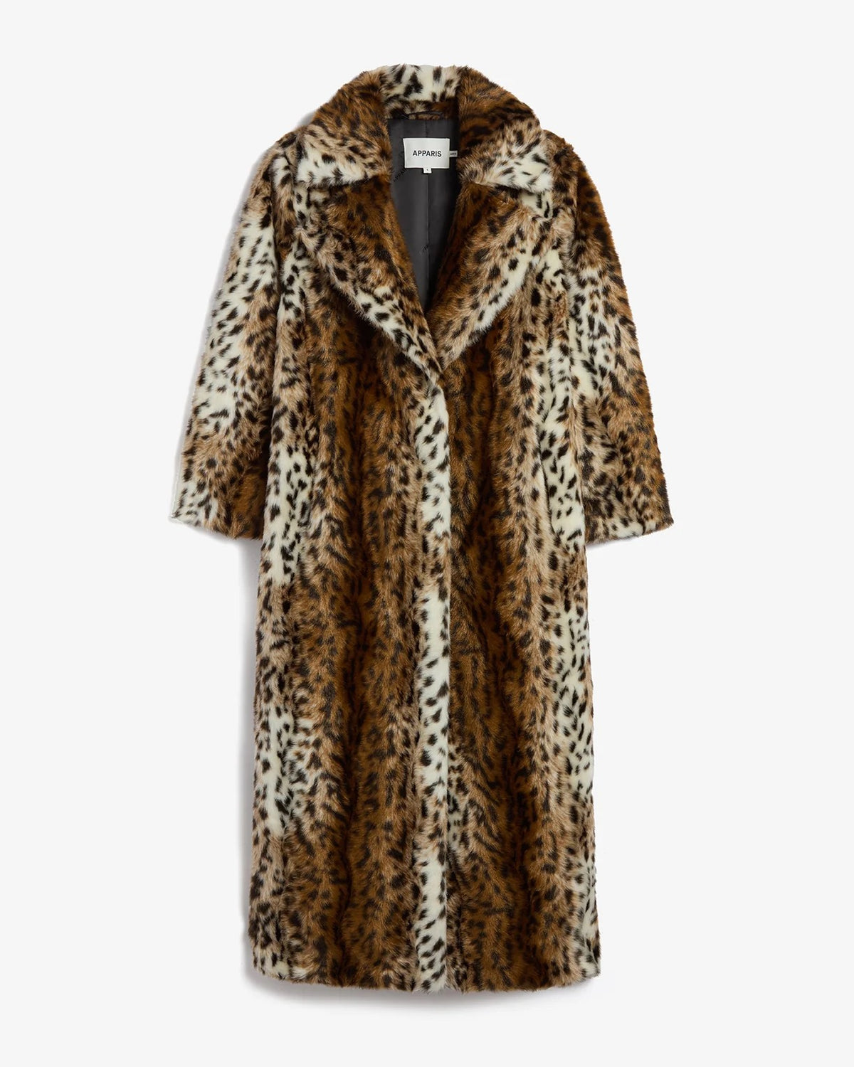 APPARIS Gabrielle Maxi Coat in Leopard