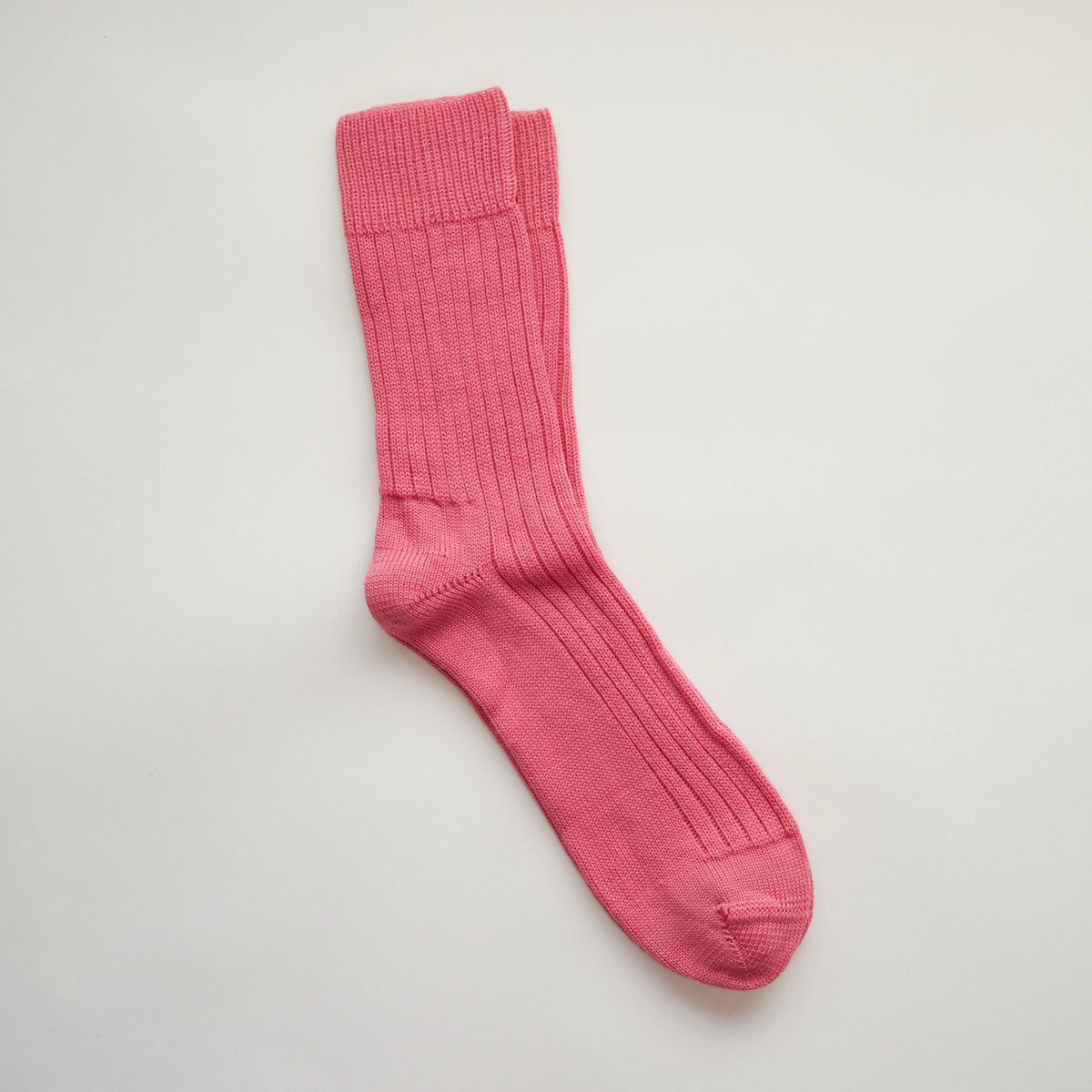 Rock and Ruby Wool Socks in Flamingo