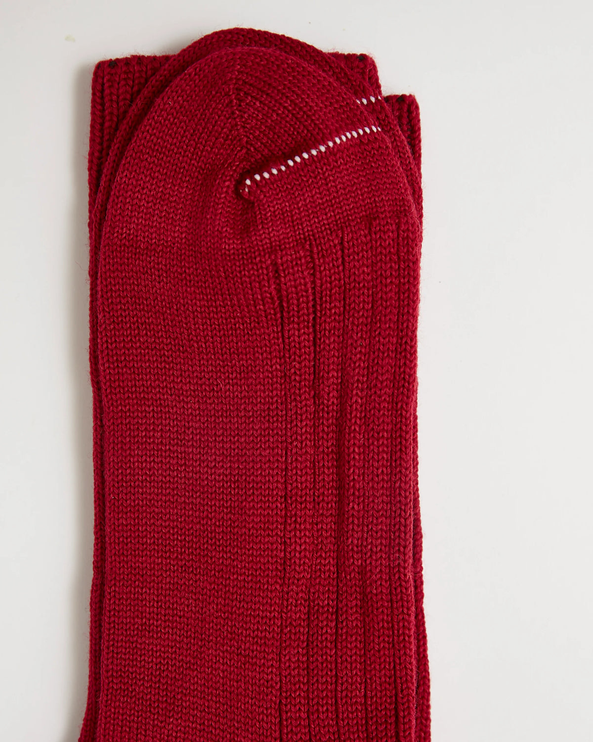 Rock and Ruby Wool Socks in Maroon