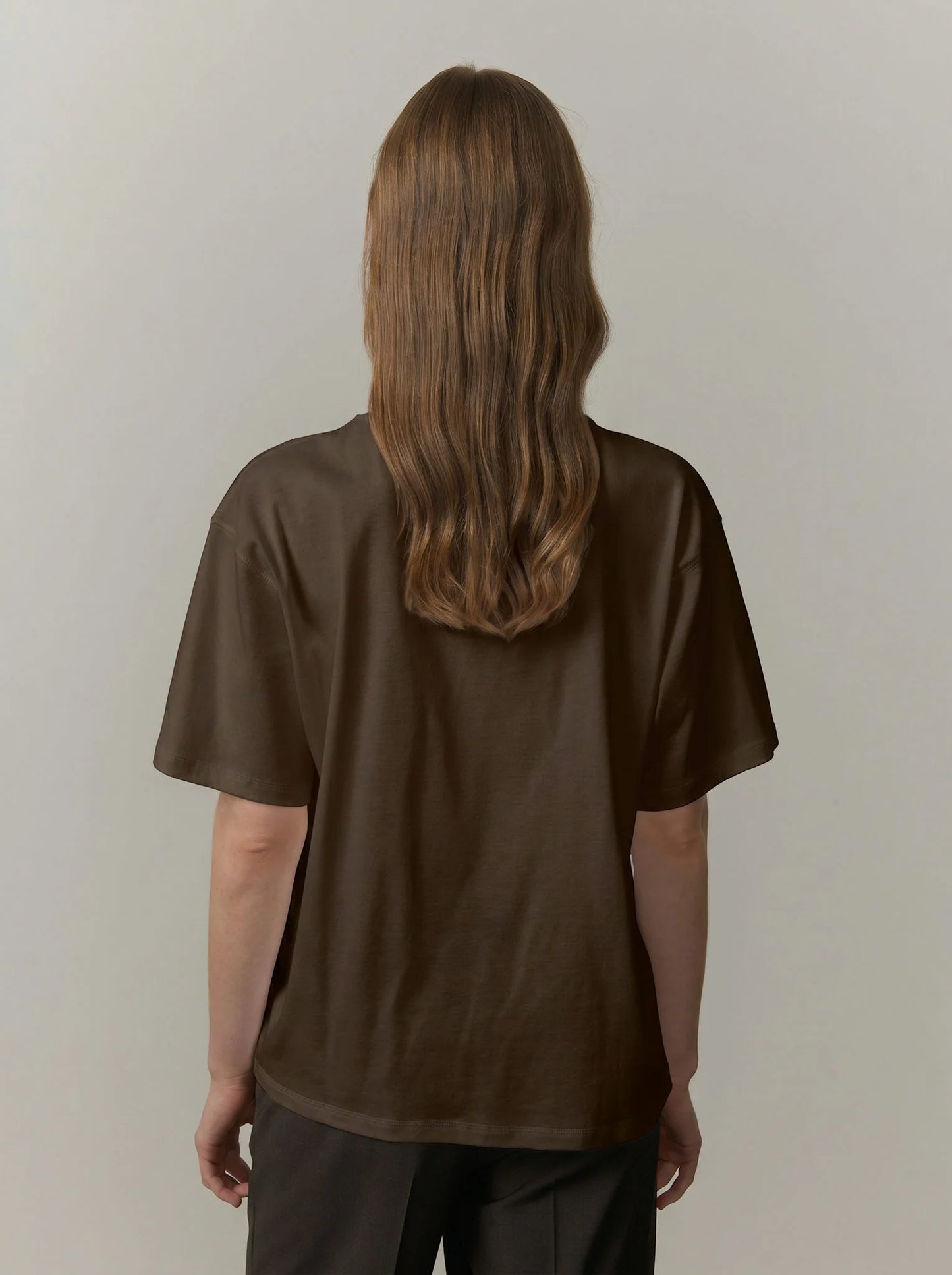 Herskind Larsson T-shirt in Dark Brown