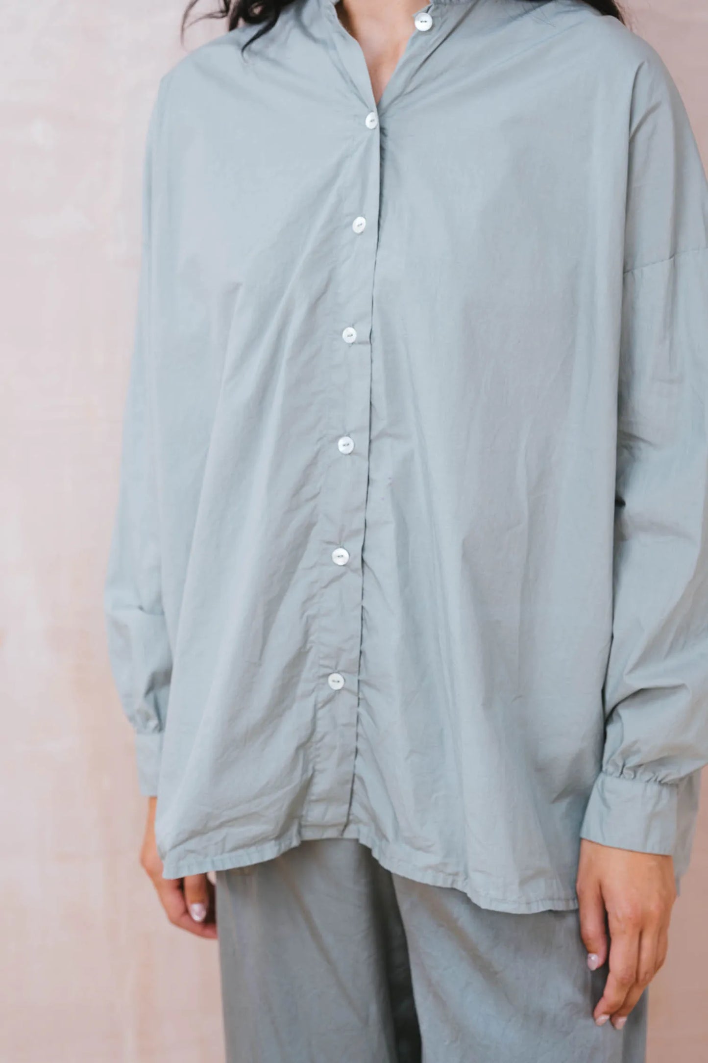 SULA Button Thru Shirt in Shadow