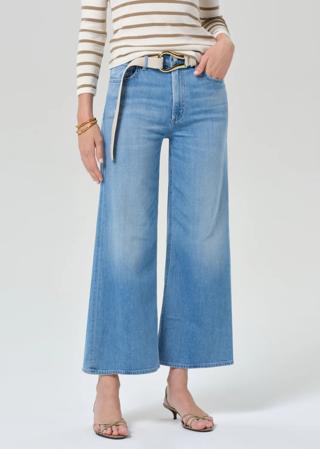 Citizens of Humanity Lyra Wide Leg Crop