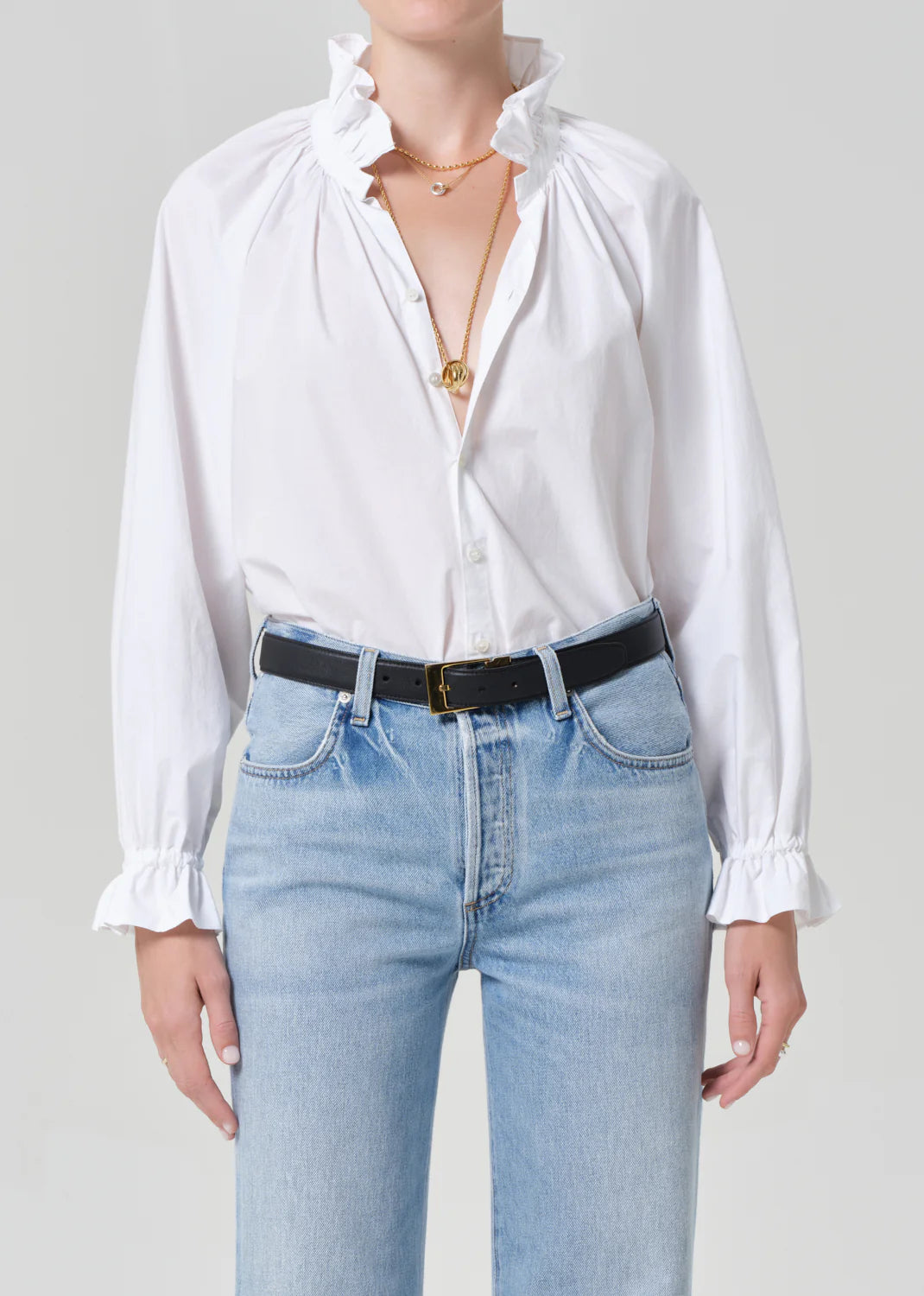 Citizens of Humanity Loretta Ruffle Top