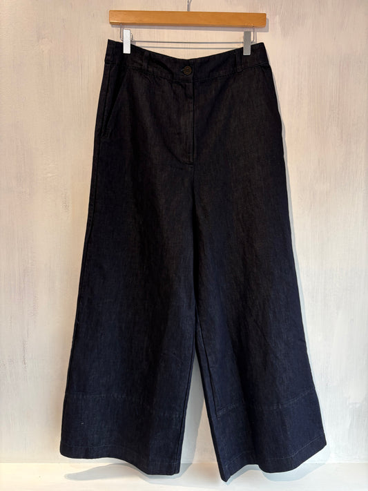 Aequamente Dark Denim Trousers