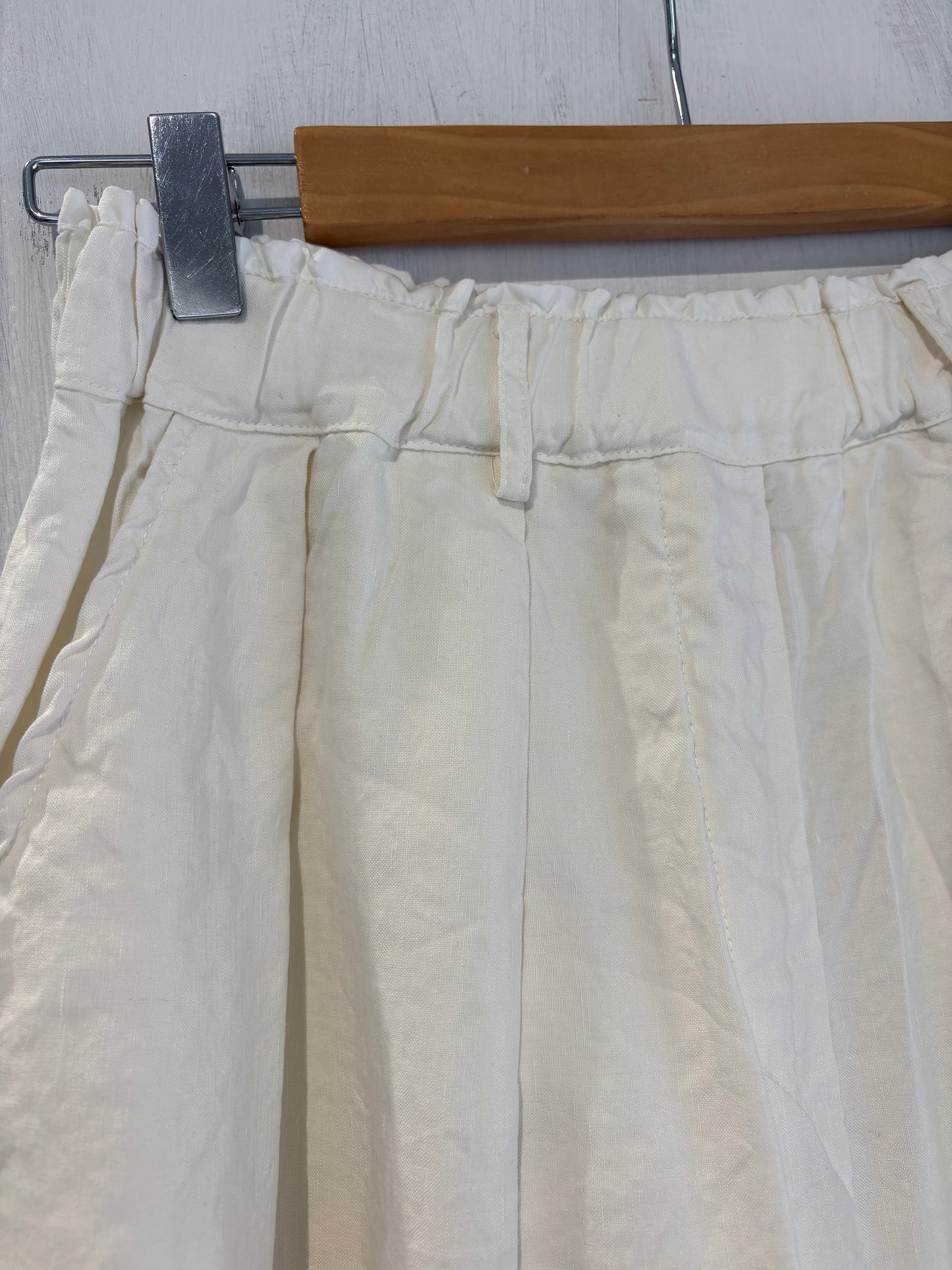 Hannoh Wessel Silk Blend Padme Pants in Natural