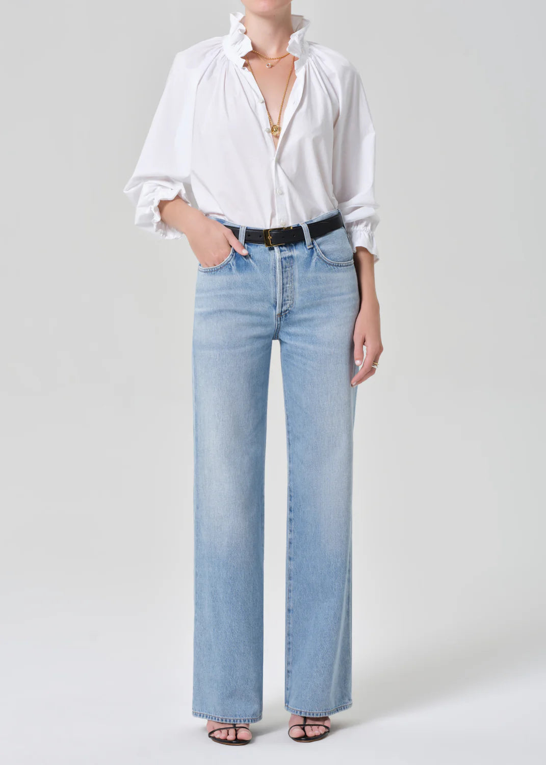 Citizens of Humanity Loretta Ruffle Top