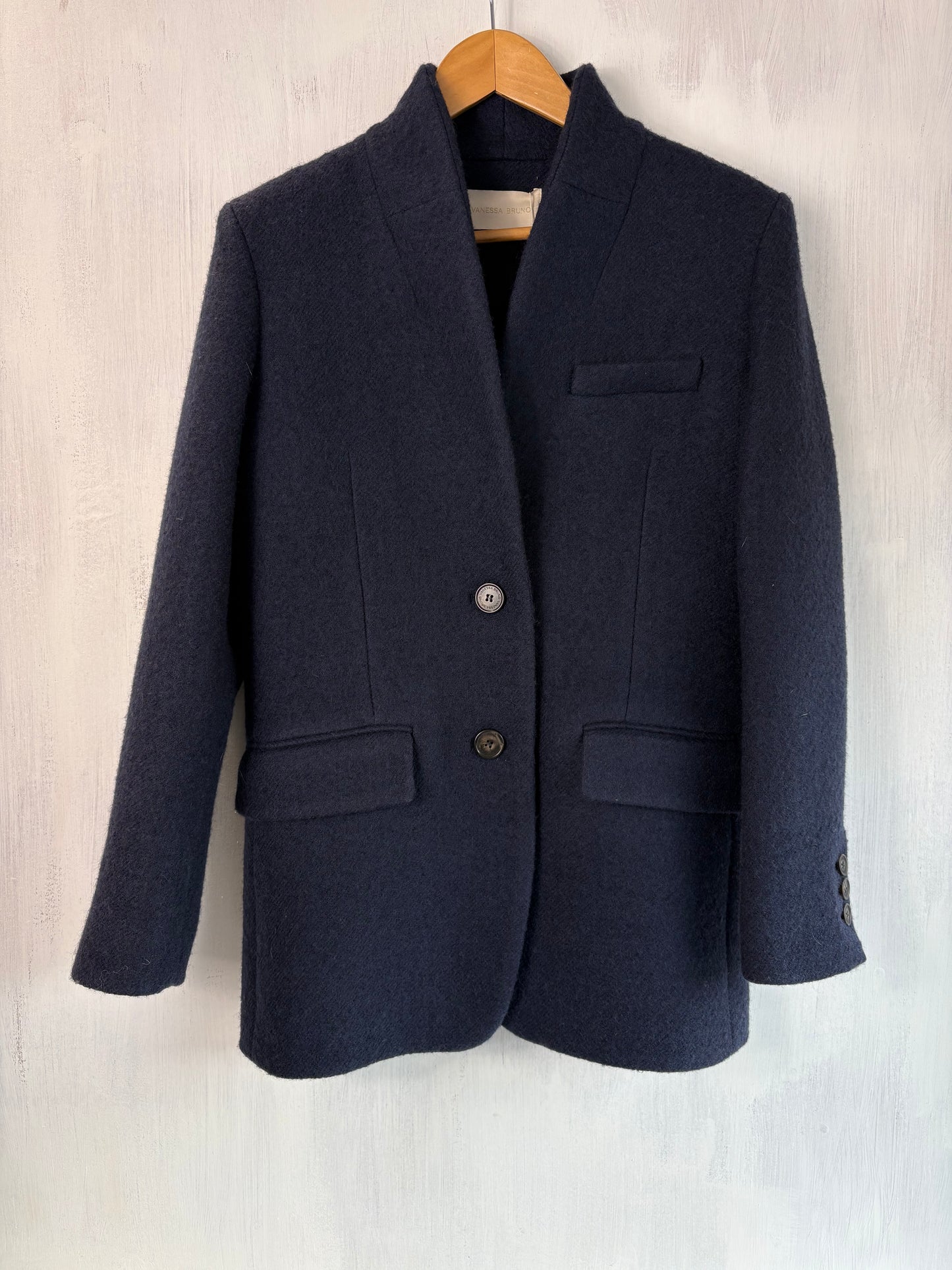 Vanessa Bruno Navy Jovanka Jacket