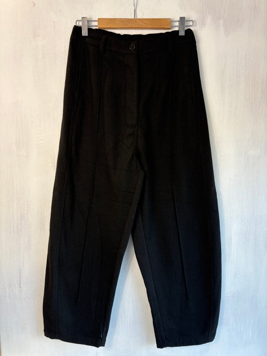 Amente Wool Blend Pintuck Pants