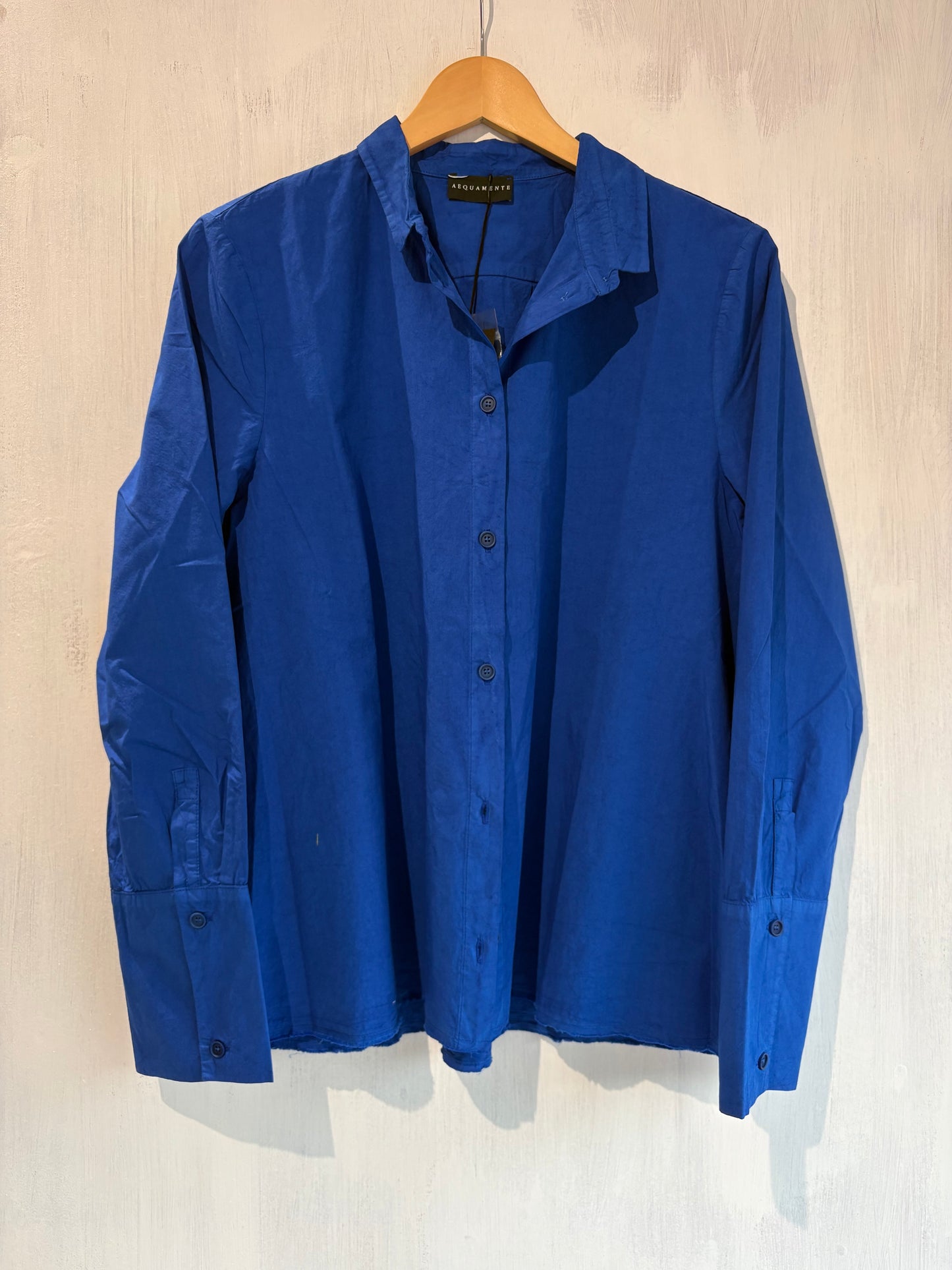 Aequamente Royal Blue Mare Shirt