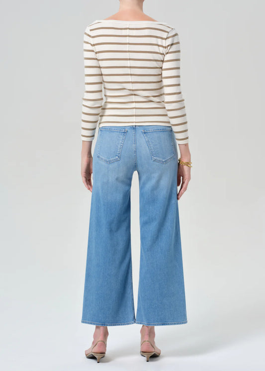 Citizens of Humanity Lyra Wide Leg Crop