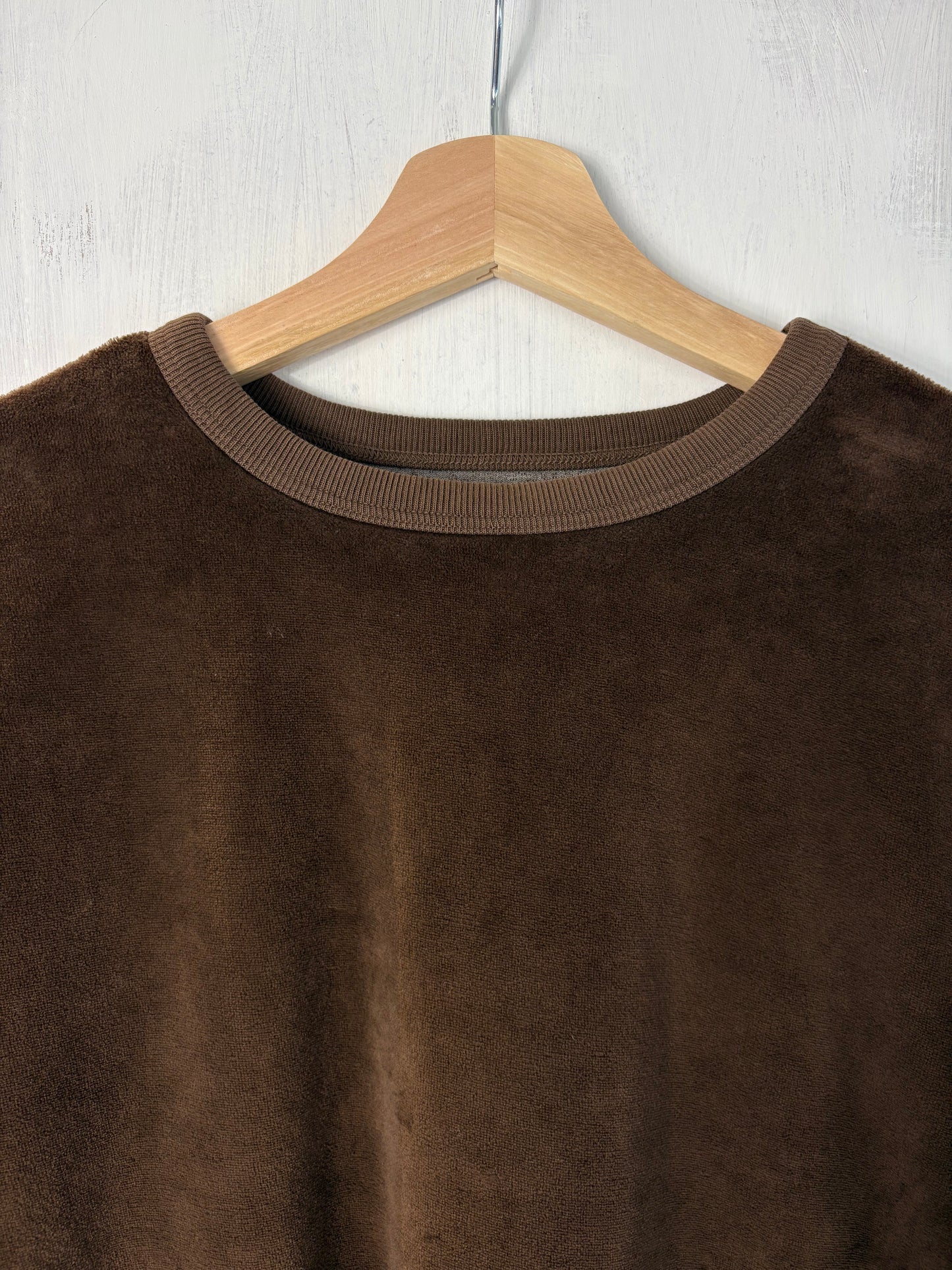 Citizens of Humanity Brown Velour Sweatshirt
