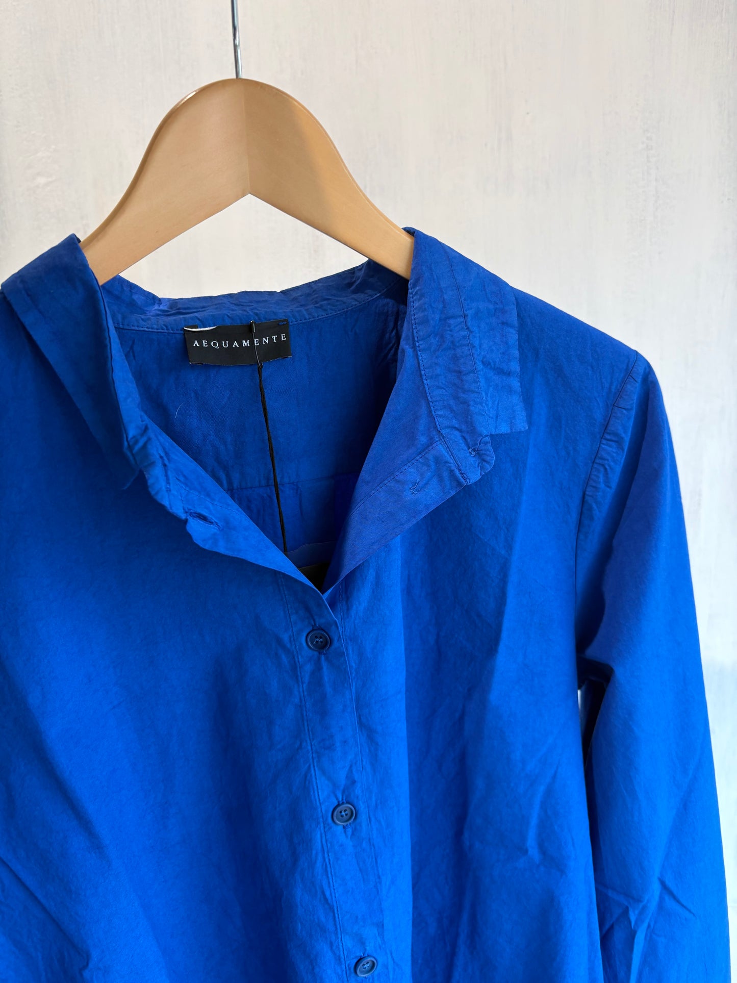 Aequamente Royal Blue Mare Shirt