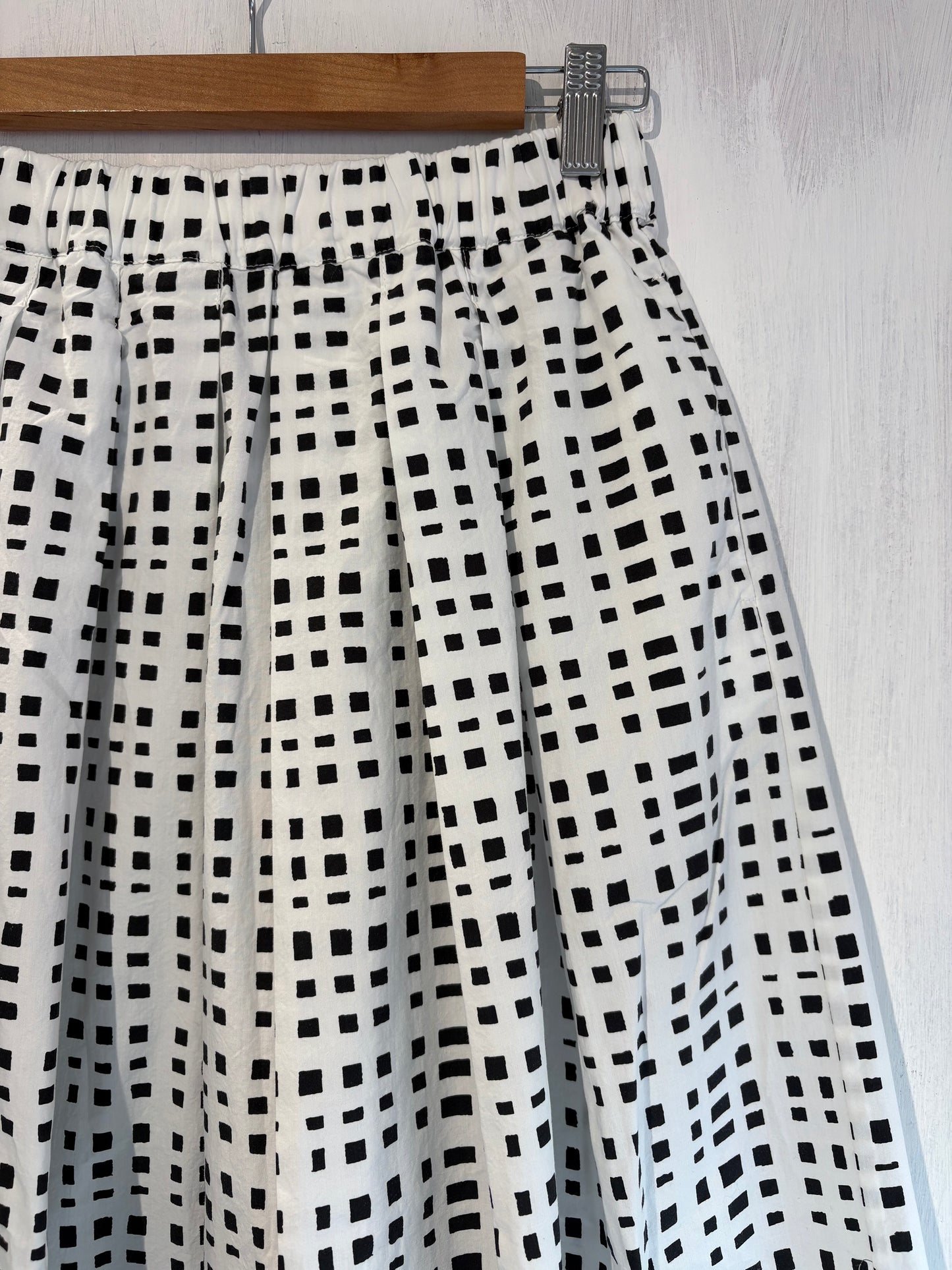 Hannoh Wessel Black Check Juliette Skirt