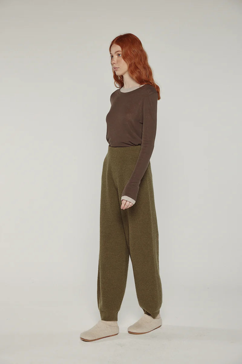 Amente Cashmere and Wool Blend Trousers