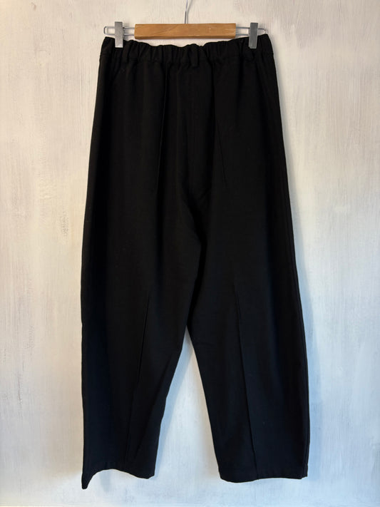 Amente Wool Blend Pintuck Pants