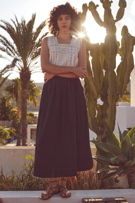Faune Arta Skirt in Black