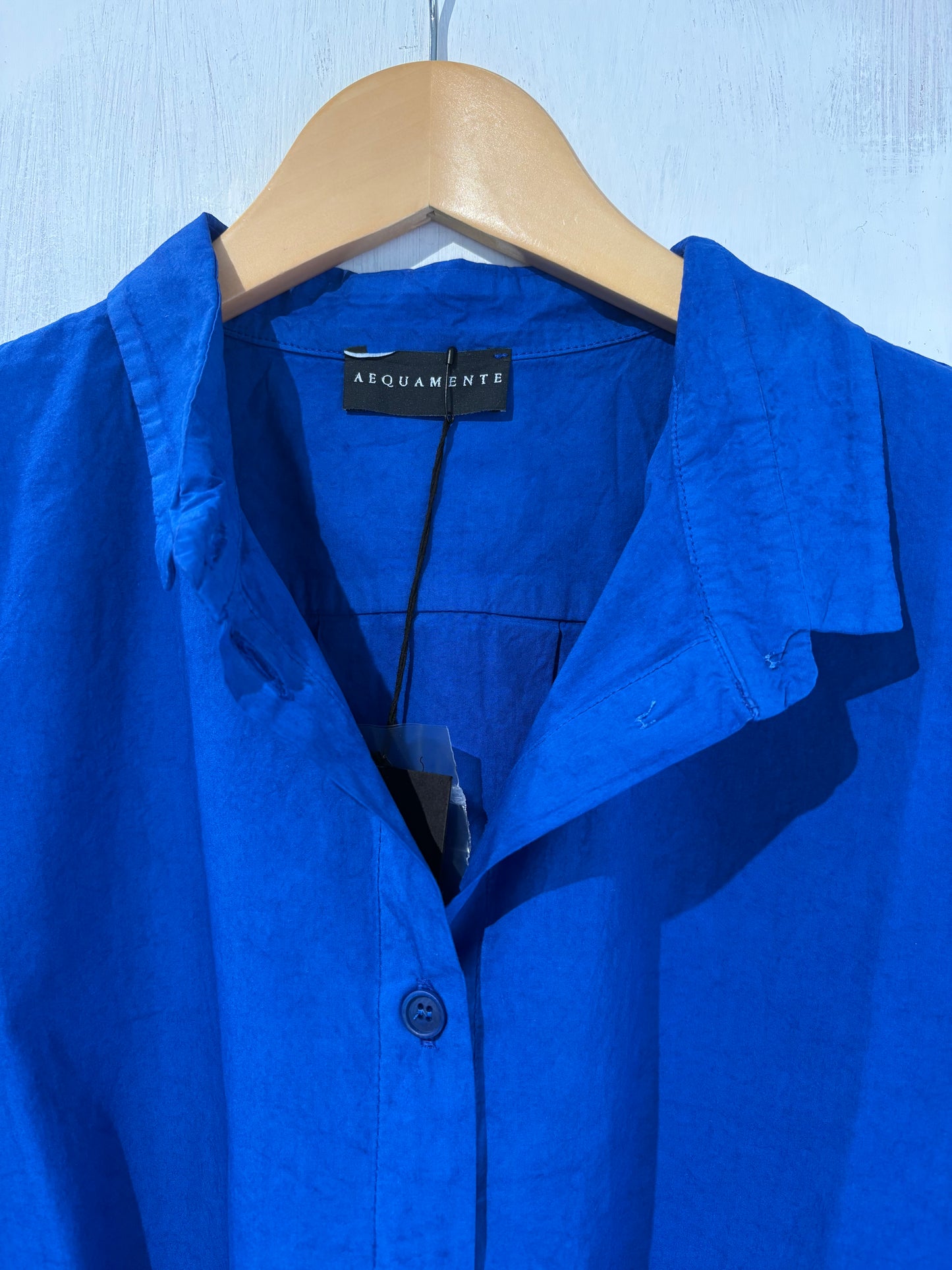 Aequamente Royal Blue Mare Shirt