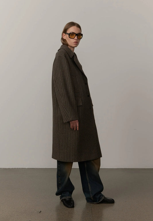 Herskind Cat Coat in Check