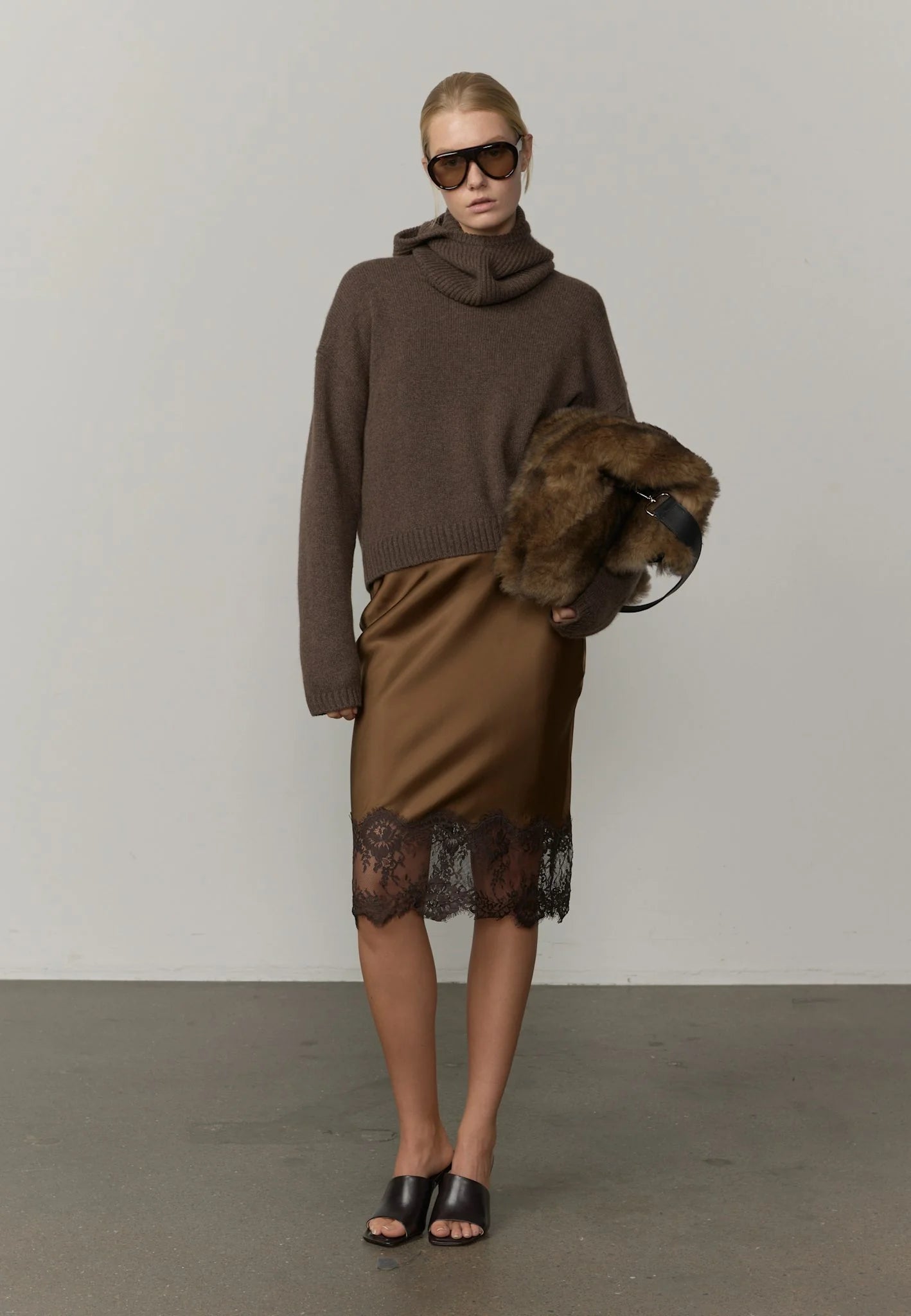 Herskind Constantine Cashmere Knit in Brown