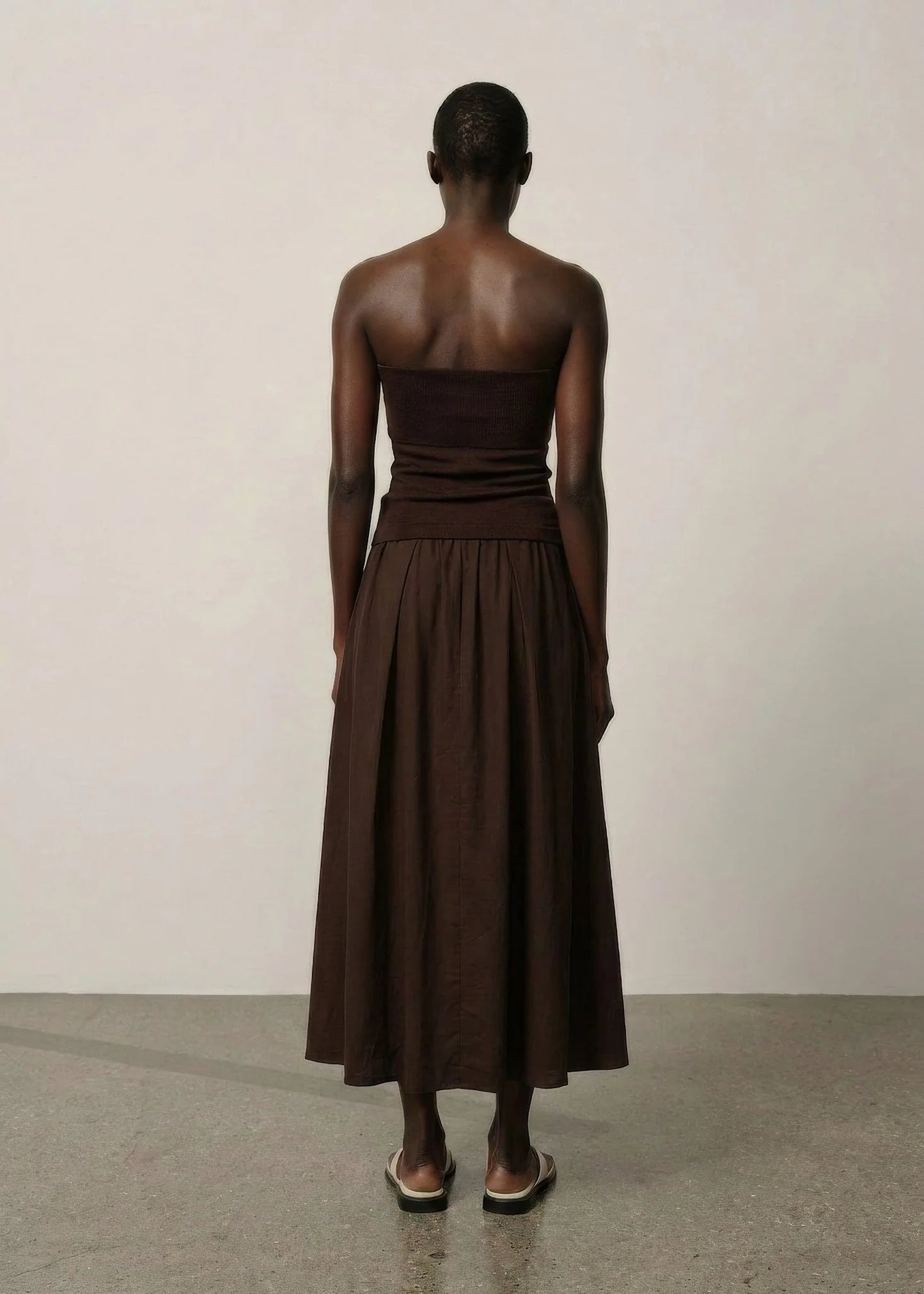 Herskind Ofelia Skirt in Coffee Brown