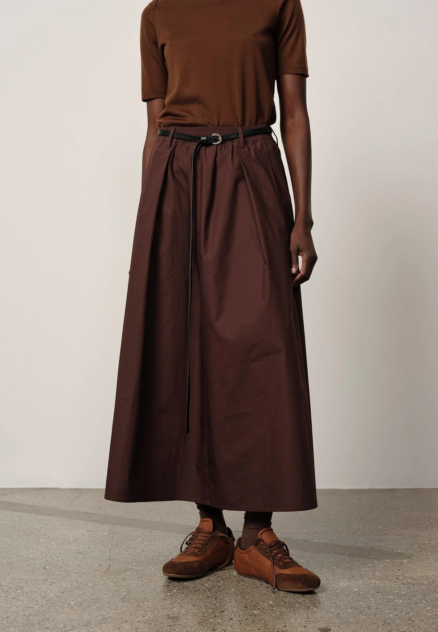 Herskind Ofelia Skirt in Coffee Brown