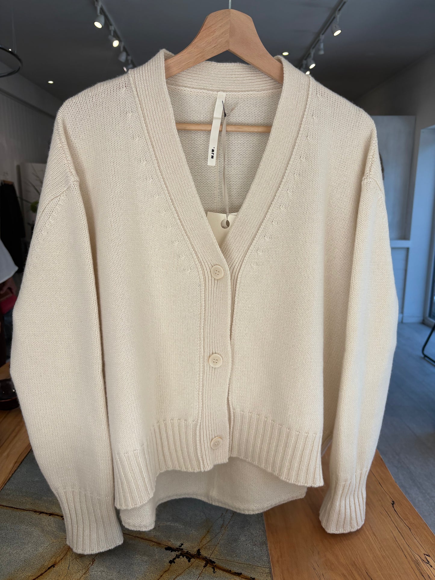 MJWatson Cardigan in Natural