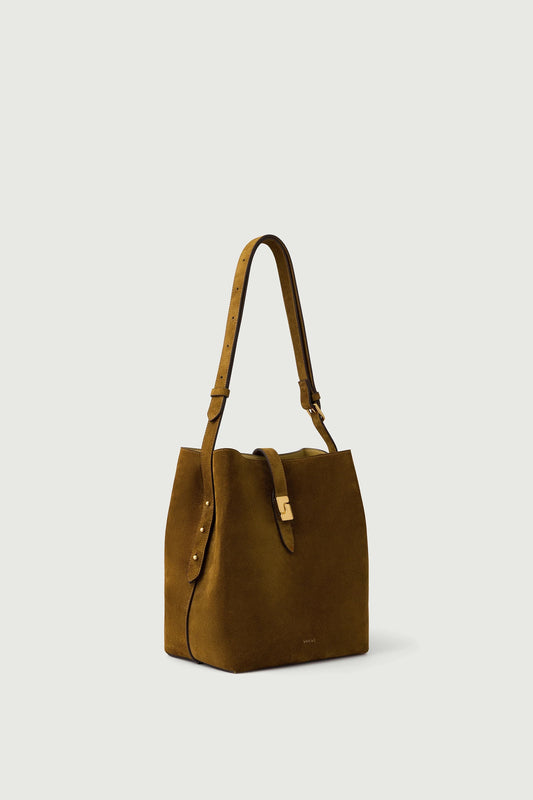 Soeur Bello Bag in Caramel Suede