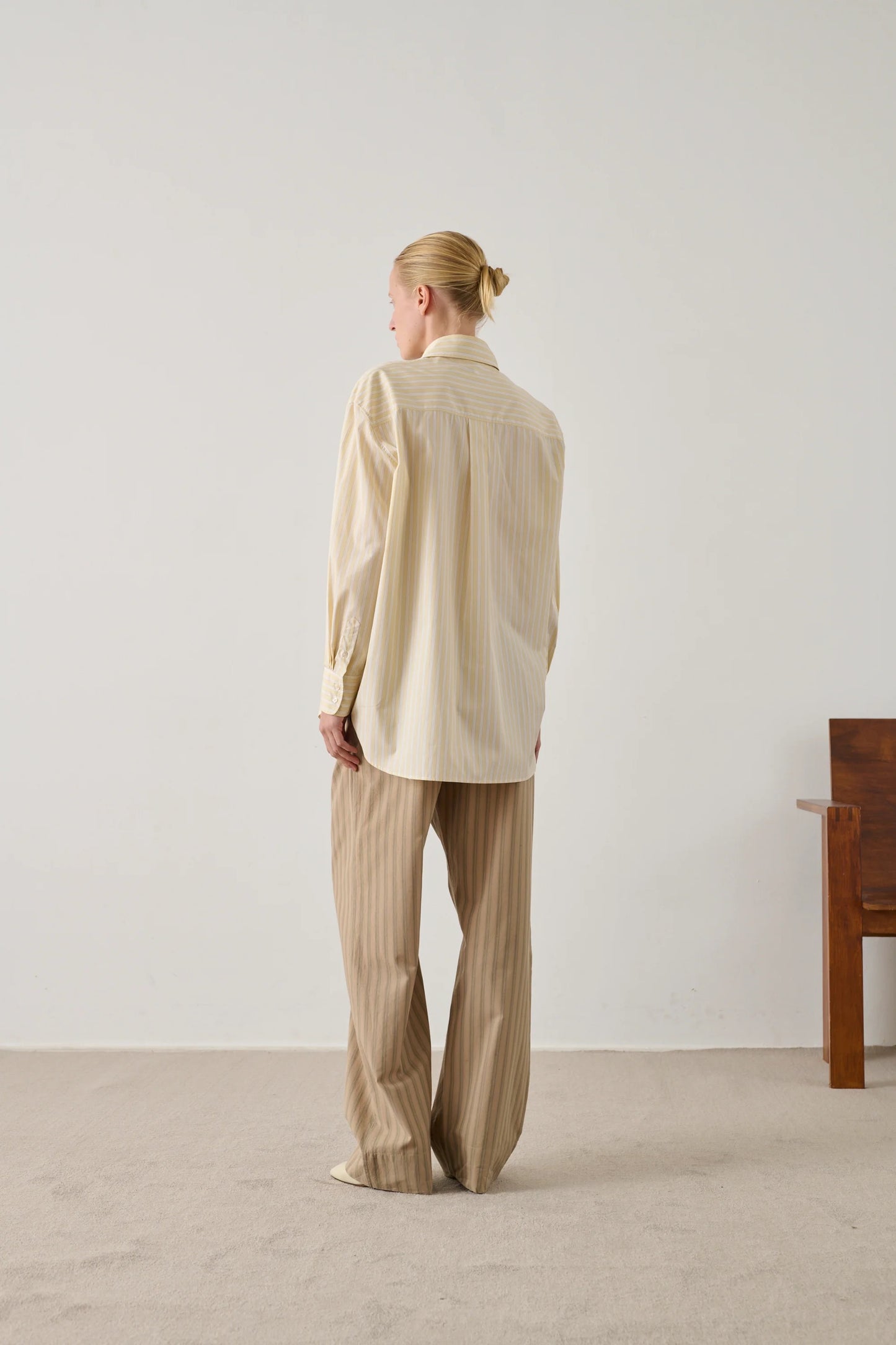 Soeur Carlotta Shirt in Yellow Stripe