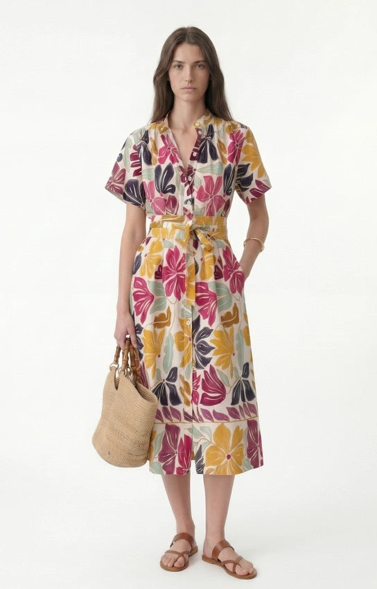Vanessa Bruno Ghala in Multicoloured Cream