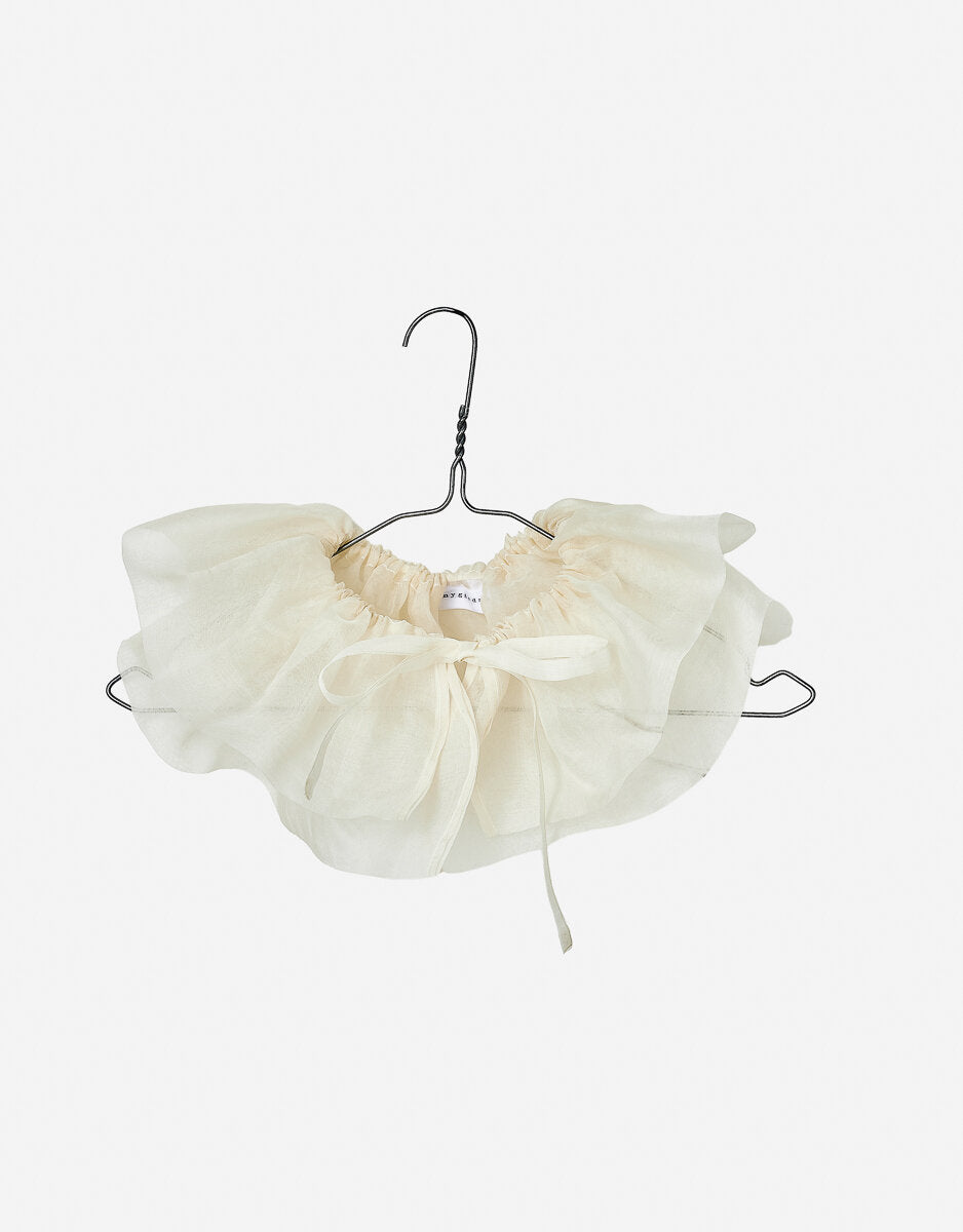 Nygårdsanna Silk Organza Ruffle Collar