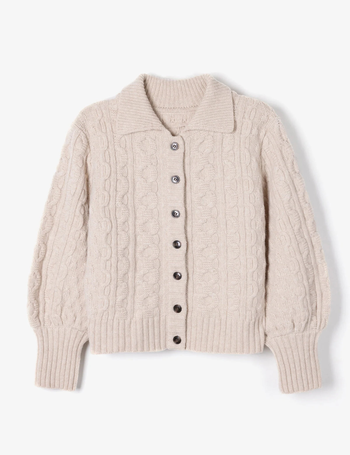Penelope Chilvers Cornwall Cardigan in Cream