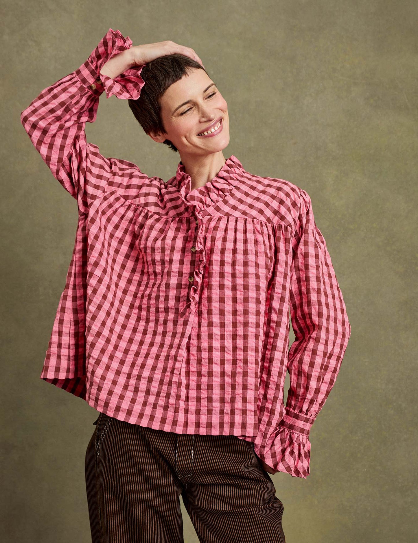 Penelope Chilvers Portobello Blouse in Pink