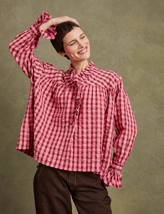Penelope Chilvers Portobello Blouse in Pink