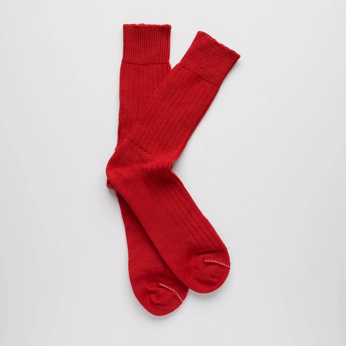 Rock and Ruby Wool Socks in Cherry