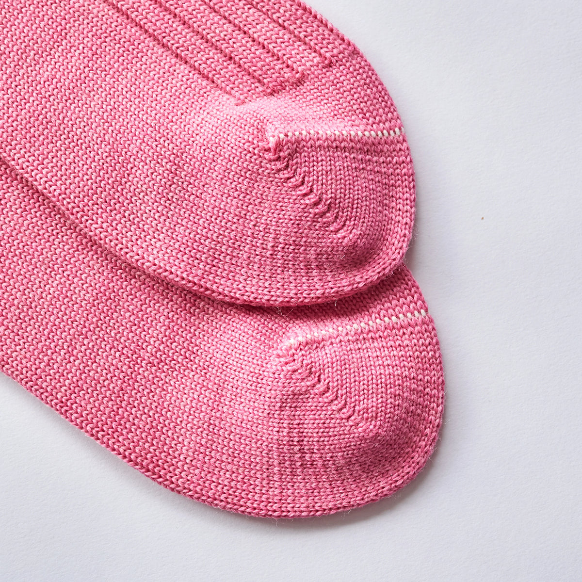 Rock and Ruby Wool Socks in Flamingo