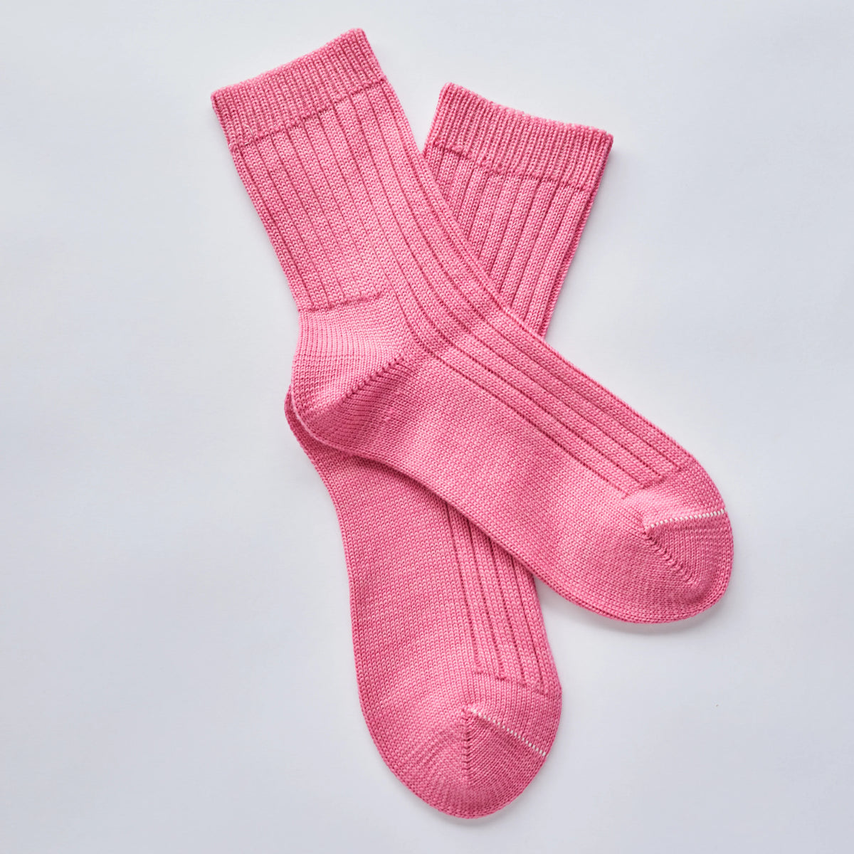 Rock and Ruby Wool Socks in Flamingo
