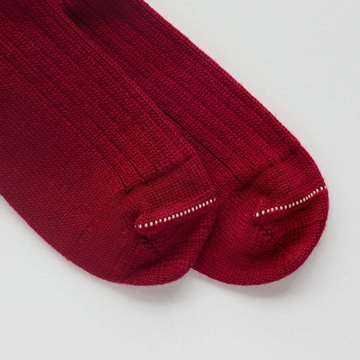 Rock and Ruby Wool Socks in Maroon