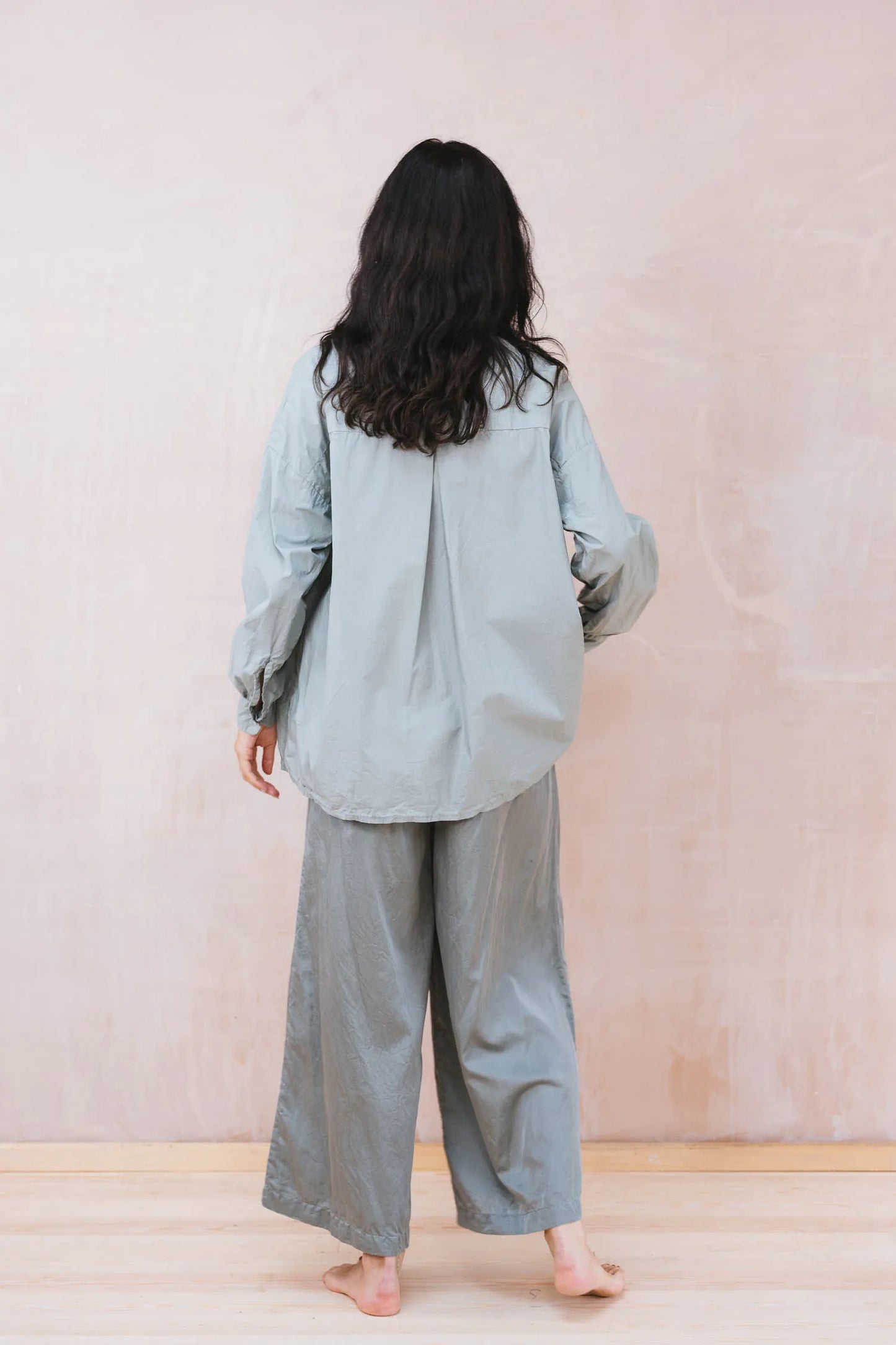 SULA Button Thru Shirt in Shadow