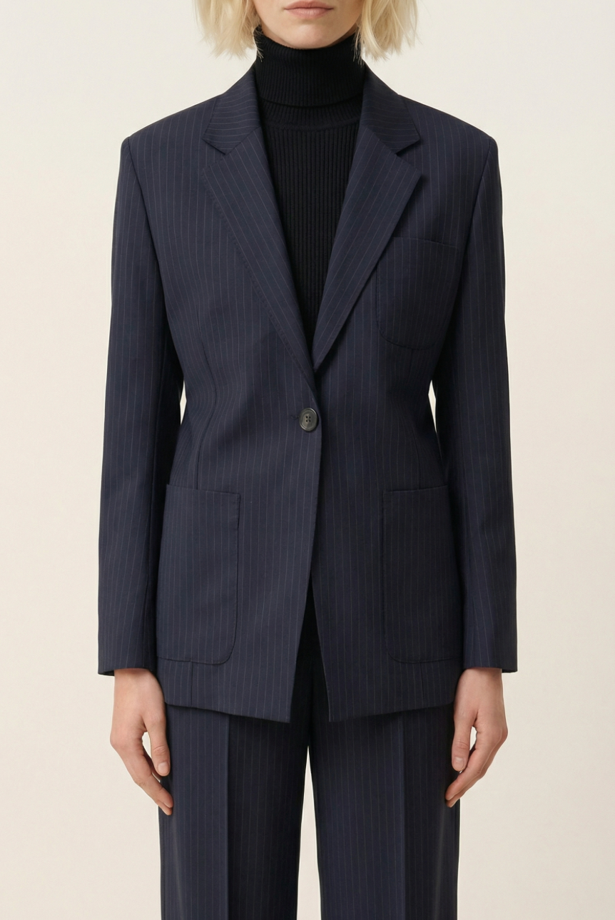 Vanessa Bruno Caline Pin Stripe Blazer