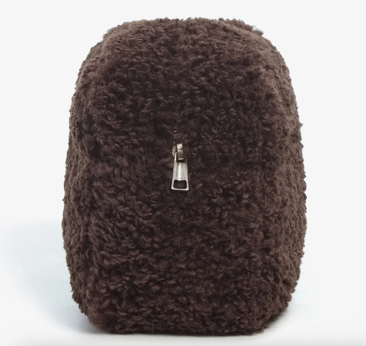 APPARIS Jumbo Noor Bouclette Pochette in Brown