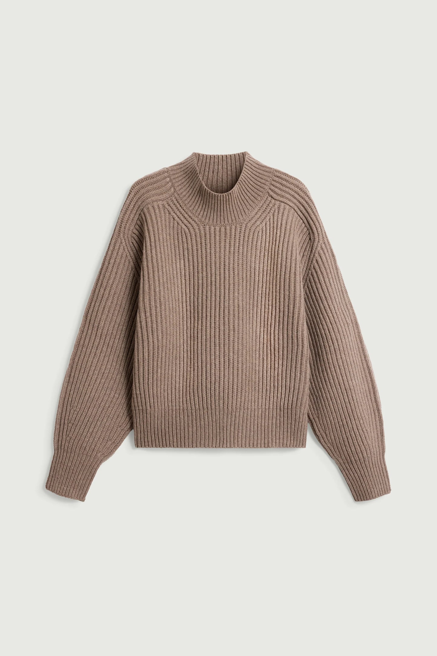 Soeur Flamand Ribbed Knit in Mottled Beige