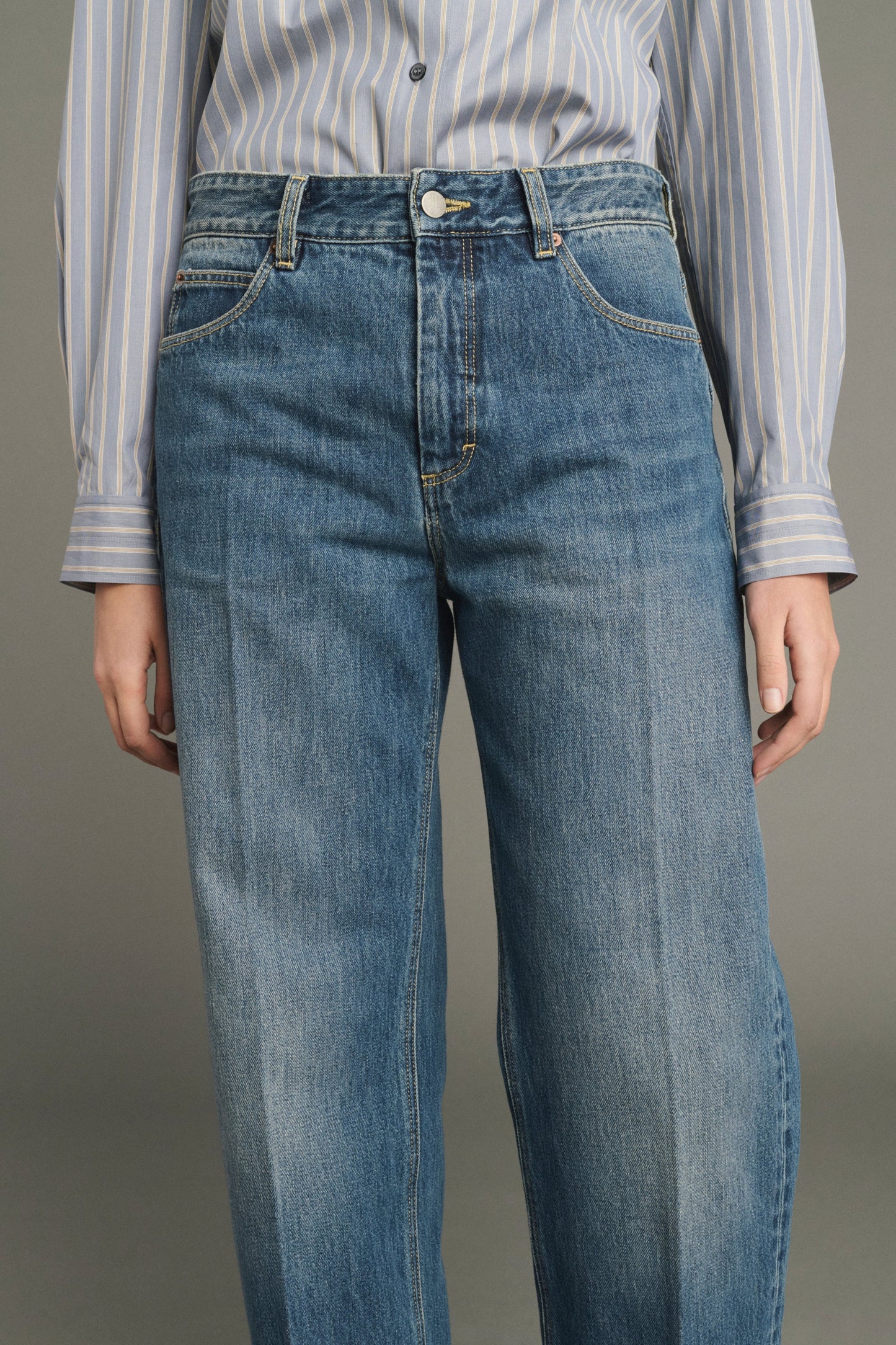 Soeur Jerry Jeans in Washed Blue
