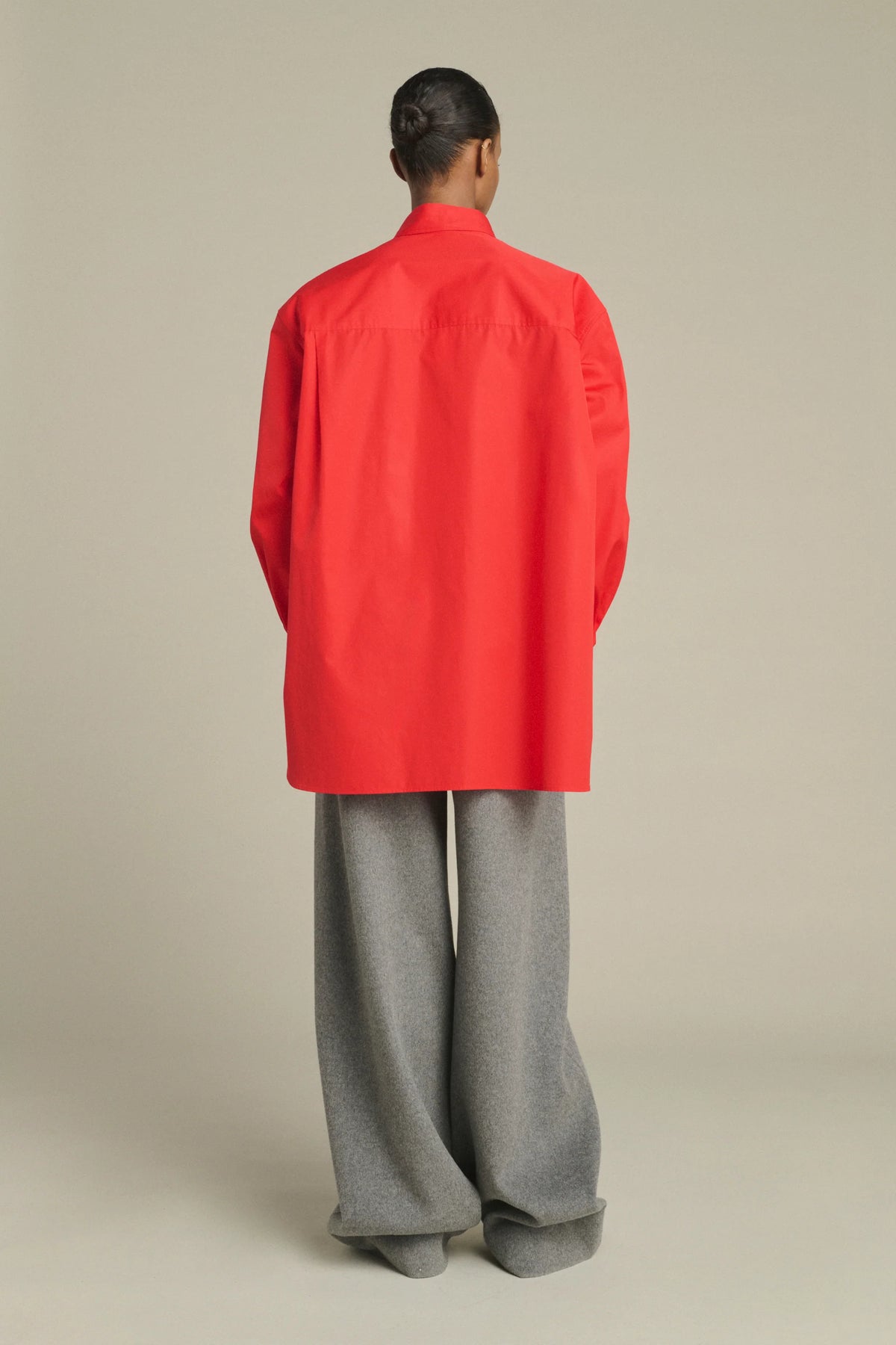 Soeur Grenade Oversized Shirt in Red