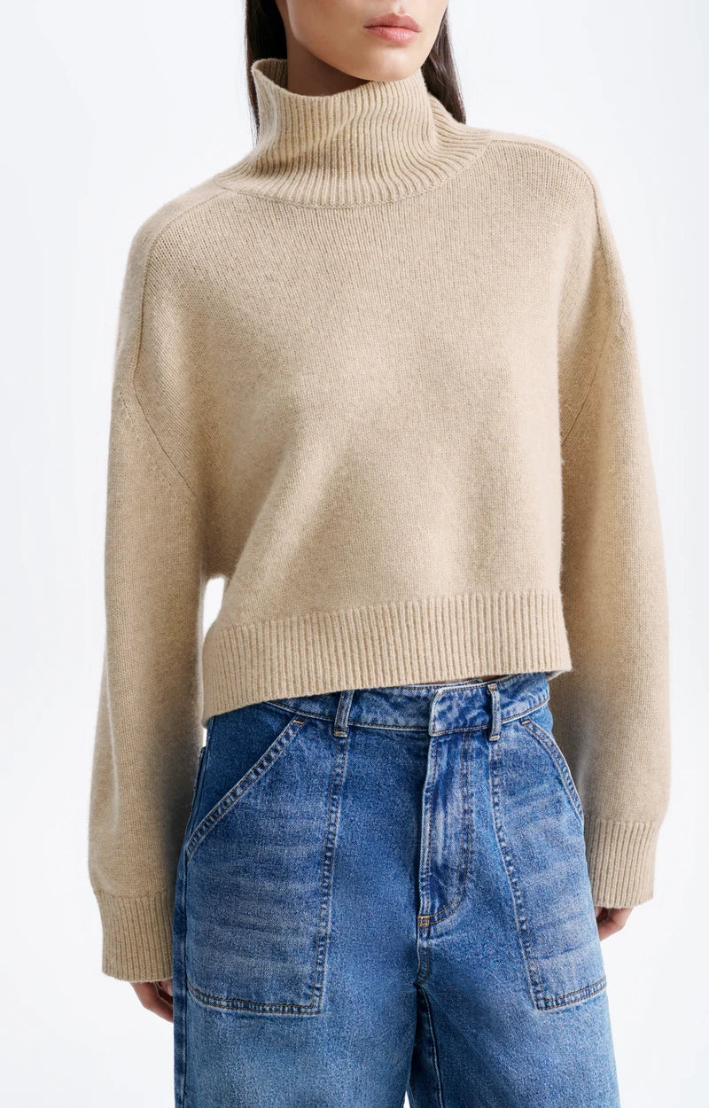 Vanessa Bruno Ballerine Turtleneck in Ecru