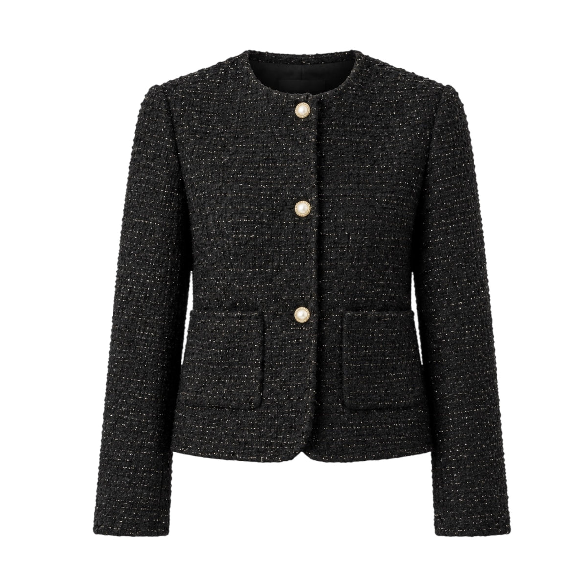 Vanessa Bruno Hermia Jacket in Black and Gold