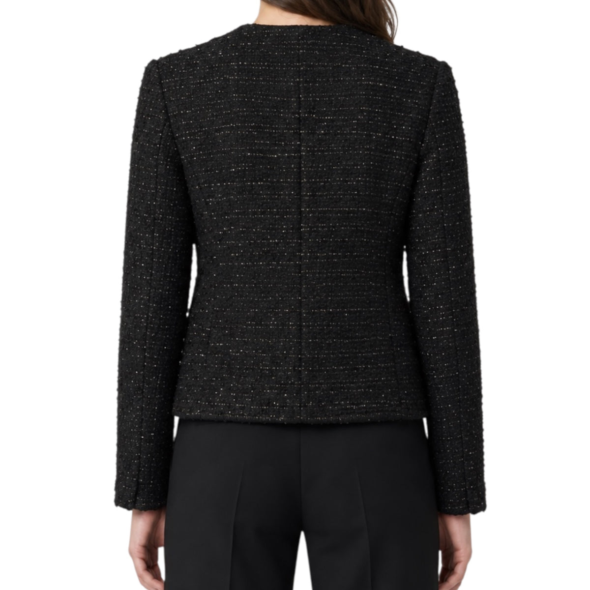 Vanessa Bruno Hermia Jacket in Black and Gold