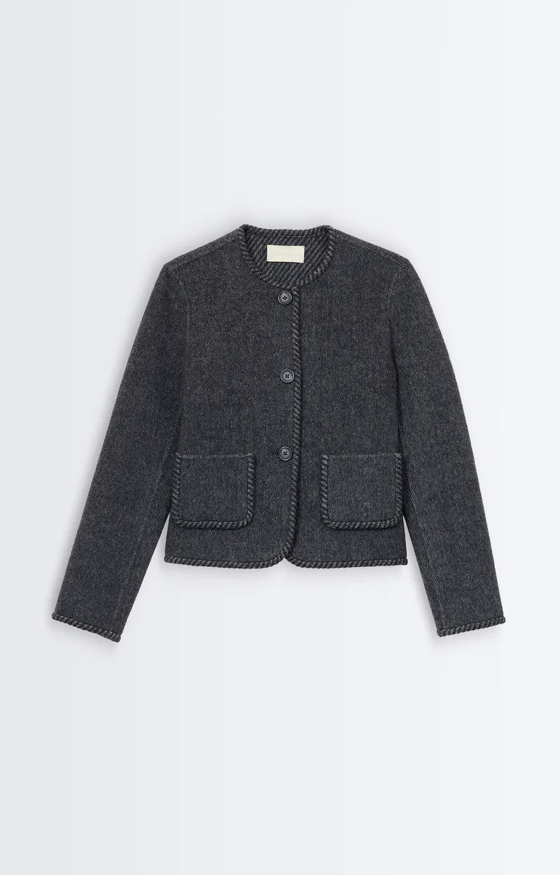 Vanessa Bruno Humble Jacket in Anthracite